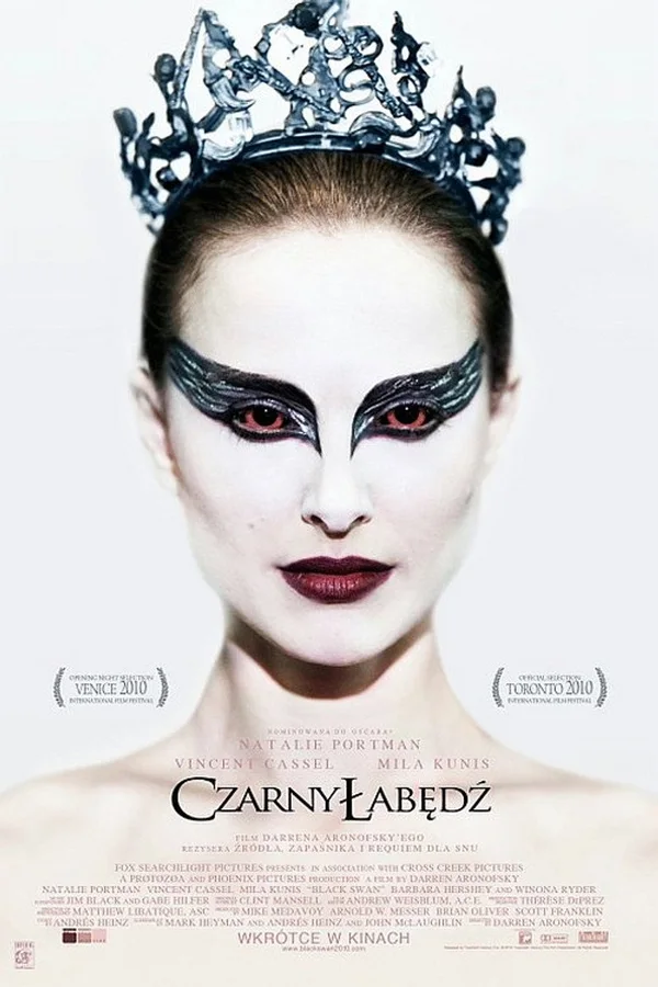 Plakat filmu: Czarny łabędź