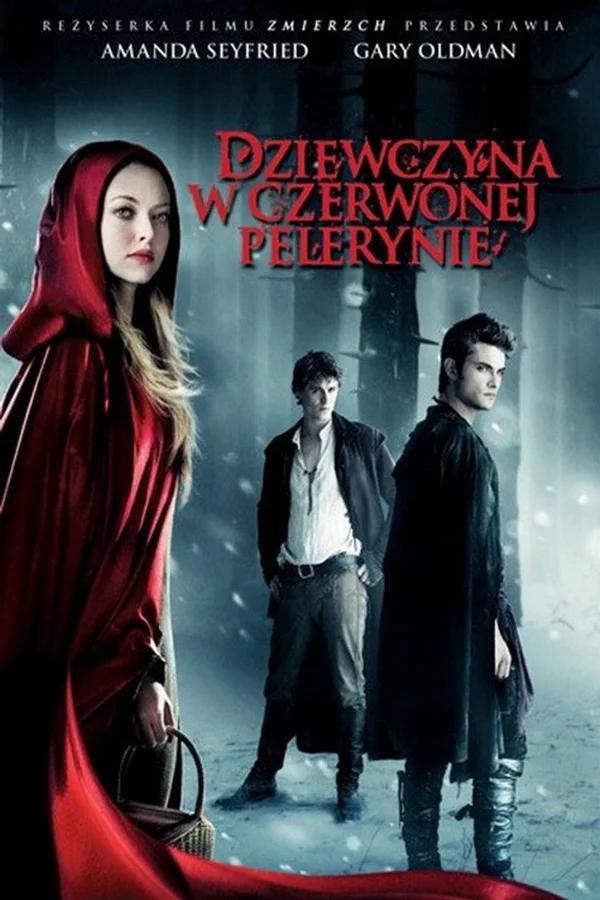 Plakat filmu: Dziewczyna w czerwonej pelerynie