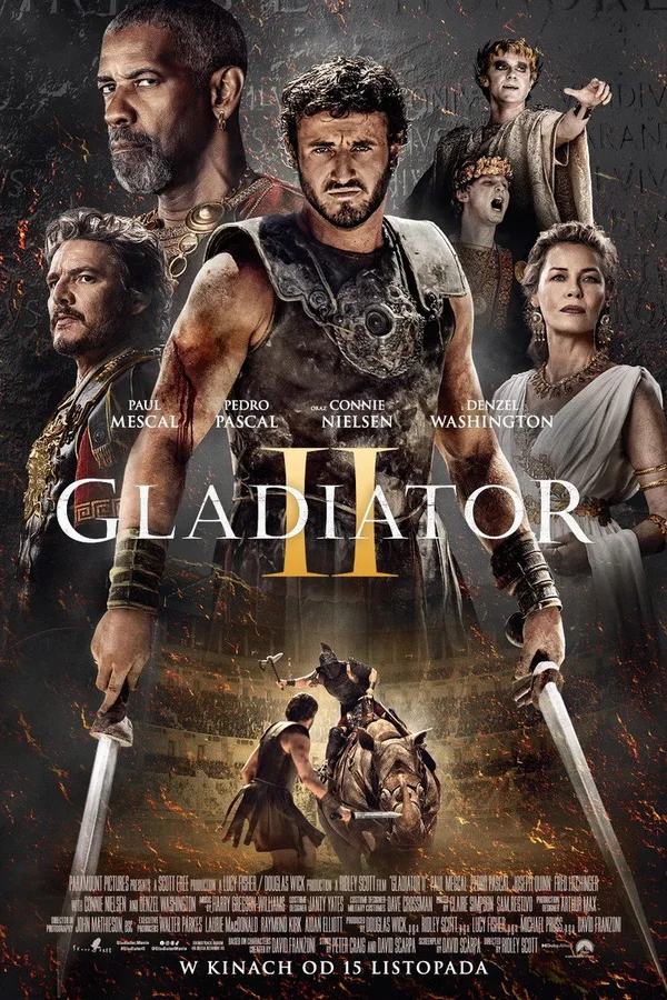 Plakat filmu: Gladiator II