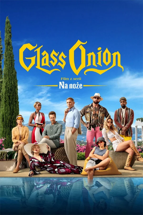 Plakat filmu: Glass Onion: Film z serii „Na noże”