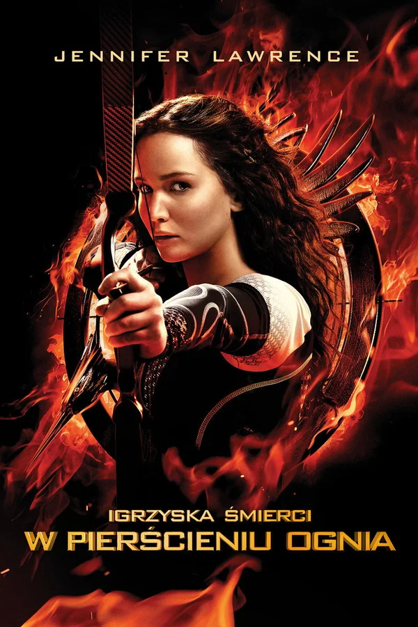Plakat filmu: Igrzyska śmierci: W pierścieniu ognia