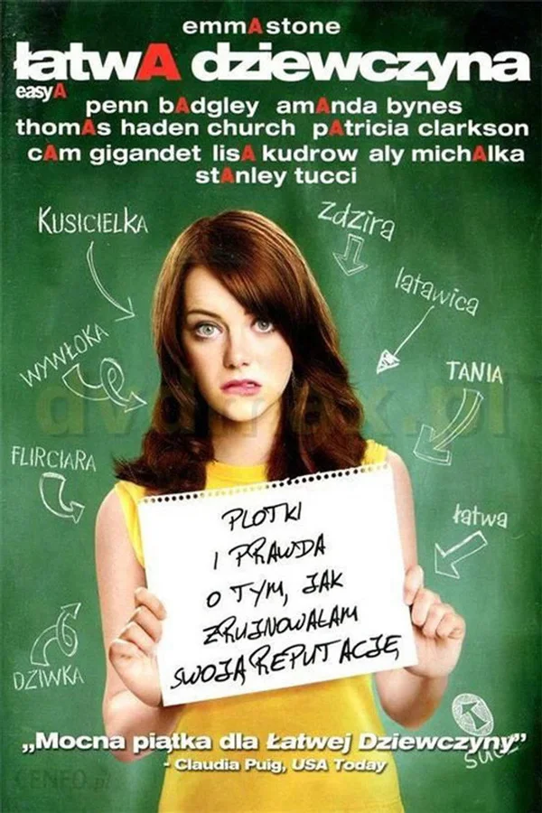 Plakat filmu: Łatwa dziewczyna