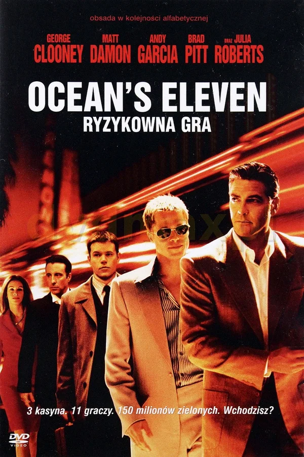 Plakat filmu: Ocean's Eleven: Ryzykowna gra