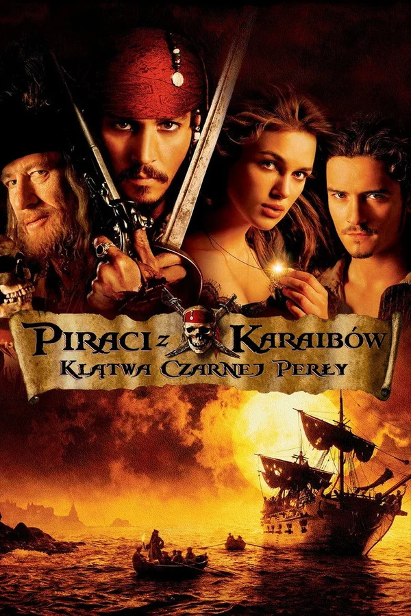 Plakat filmu: Piraci z Karaibów: Klątwa Czarnej Perły