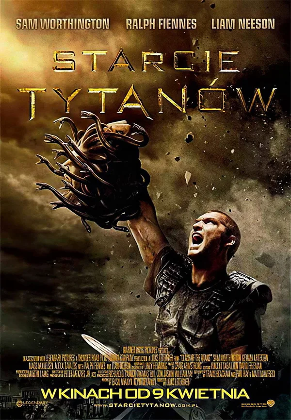 Plakat filmu: Starcie tytanów