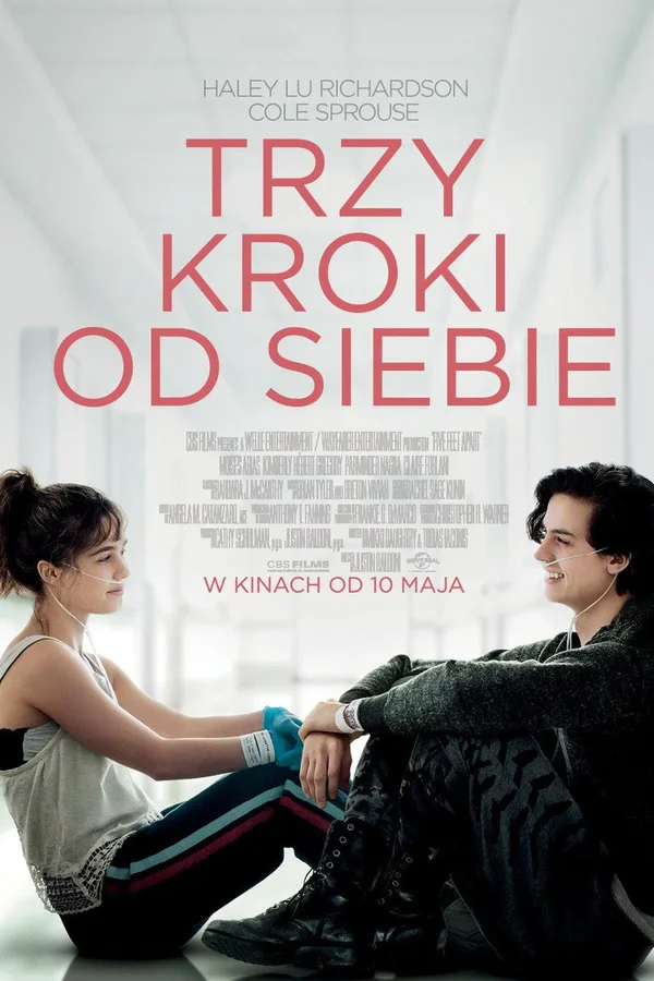 Plakat filmu: Trzy kroki od siebie