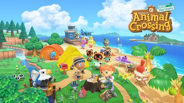 Okładka gry: Animal Crossing: New Horizons