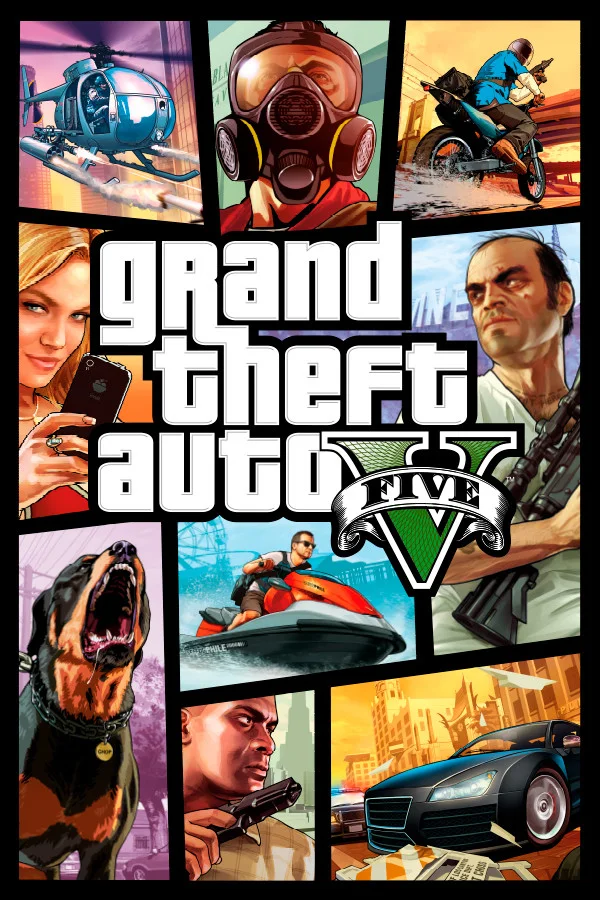 Okładka gry: Grand Theft Auto V
