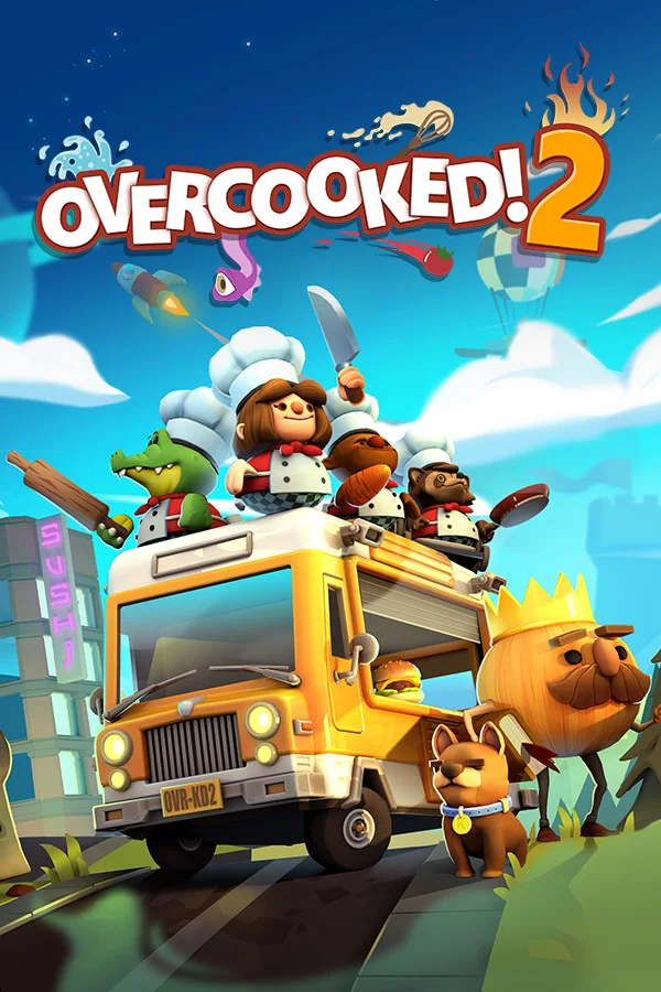 Okładka gry: Overcooked! 2