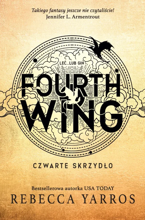 Okładka książki: Czwarte skrzydło