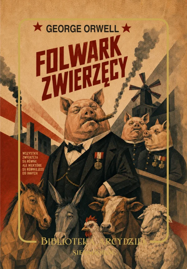 Okładka książki: Folwark zwierzęcy
