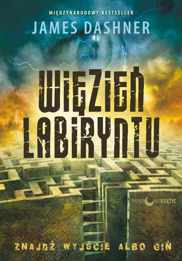 Okładka książki: Więzień labiryntu